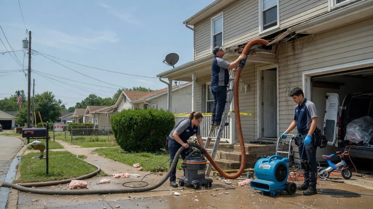 Water Damage Restoration in Mark Center, OH near me